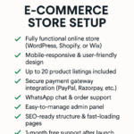 E-Commerce Website Setup
